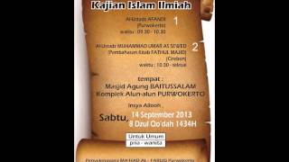 ilmoecom SESI TANYA JAWAB AL USTADZ MUAMMAD UMAR AS SEWED DAUROH PWT [upl. by Aisirtap]