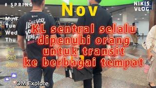 10 KM JALAN STESEN CENTRAL KUALA LUMPUR‼️ Indonisa harus ada tempat seperti KL senctral‼️ [upl. by Kristo]