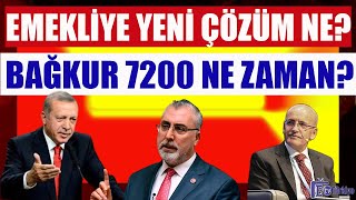 CANLI Emekliye Yeni Çözüm Ne  Bağkur 7200 Ne Zaman [upl. by Einallem403]