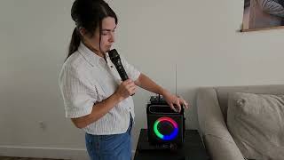 awesome karaoke machinespeaker [upl. by Anomer]