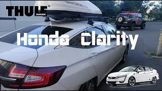 Roof rack bar THULE Wingbar Evo for Honda Clarity [upl. by Hcurob867]