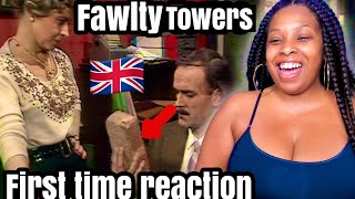 American Reacts to Fawlty Towers S01E01 A Touch of Class [upl. by Eiromem]