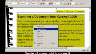 Kurzweil 3000 Zone Editiing [upl. by Lusa63]