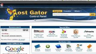 Install Wordpress Blog On Existing Domain With Hostgator Account [upl. by Scrope]