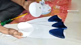 candes selling fan unboxing and fiting process review cheap and best 👍👍👍 fan [upl. by Regazzi]