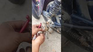 Pedal bracket spring installation process for the electric bicycle [upl. by Yordan101]