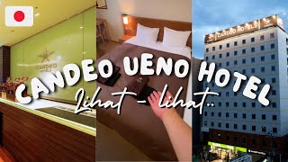 Menjelajahi Candeo Hotels Ueno Park Rekomendasi Hotel di Jepang  Vlog Awi [upl. by Notled]