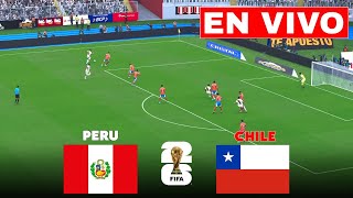 🔴EN VIVO  Perú vs Chile  Eliminatorias 2024  Transmisión en vivo [upl. by Liberati114]