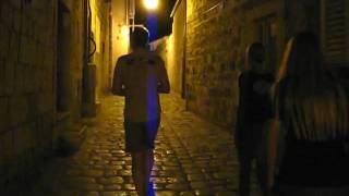 Walking through the alleys in Hvar Croatia [upl. by Harl375]