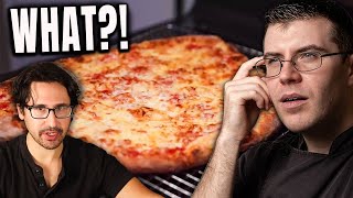 Pro Chef Tests Adam Raguseas NY Pizza at Home [upl. by Acimot]