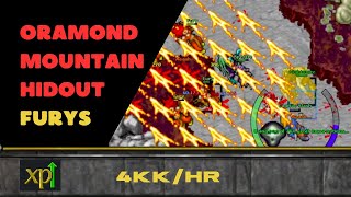 Tibia RP 450  Oramond Mountain Hideout  Fury  52kkhr [upl. by Eda627]