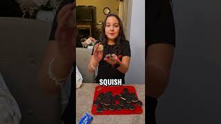 How to eat most stuf oreo oreo cookies foodie food funny shorts short youtubeshorts trend [upl. by Benoite]