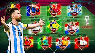 I Built Besttt Special FIFA World Cup Qatar 2022 Event Squad  FIFA Mobile 23 [upl. by Darnell132]