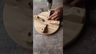 Woodworking skill  chakla kaise banate hain diywoodworking diywoodwork furniturehelpvideo [upl. by Silvain]