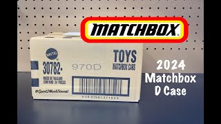 2024 Matchbox Full Case Unboxing  Case D  C10  New Casting  Diecast Collector  Case Break [upl. by Leba]