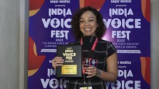 Nimisha SirohiWinner 02India Voice Fest Awards 2023 [upl. by Initirb988]