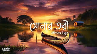 সোনার তরী  SONAR TORI  Bangla Rap Song  HSC বাংলা ১ম পত্র  রবীন্দ্রনাথ ঠাকুর  কবিতা আবৃত্তি [upl. by Aznarepse409]