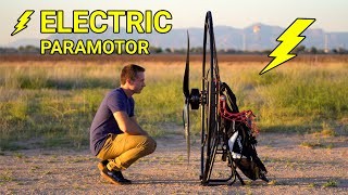 I FINALLY Bought An ELECTRIC Paramotor [upl. by Hareemas295]