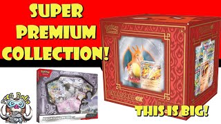 Charizard ex Super Premium Collection Revealed HUGE New Pokémon TCG Product Pokemon TCG News [upl. by Aldora]