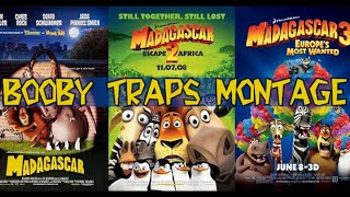 Dreamworks Madagascar Trilogy Booby Traps Montage Music Video [upl. by Ahsiyk]