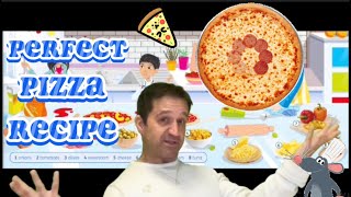 🍕Perfect Pizza Recipe🍕Inglés para niños La receta de la pizza perfecta [upl. by Katy]