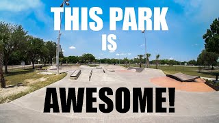 AWESOME SKATEPARK IN ZEPHYRHILLS FLORIDA [upl. by Haela308]