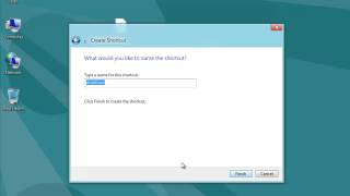 How to Create a Shut Down Shortcut in Windows 8 [upl. by Jablon268]