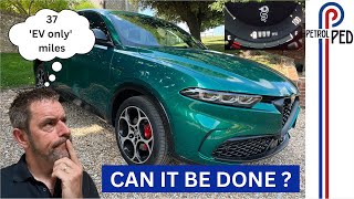 Alfa Romeo Tonale PHEV  EV Range Test  Is 37 miles possible   4K [upl. by Dottie447]