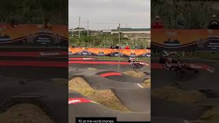 BMX Pump Track World Champ bmx bmxrace bmxracing bmxcompetition redbull [upl. by Thormora]