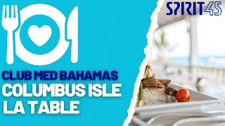 Club Med Bahamas Columbus Isle la table et les buffets [upl. by Jaenicke653]