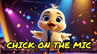 Chick singing into the microphone [upl. by Lounge]