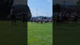 Pass play quarterback laingsburg wolfpack 12 [upl. by Ecirum190]