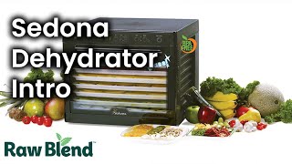 Sedona Raw Food Dehydrator Introduction  Video [upl. by Ahsienal]