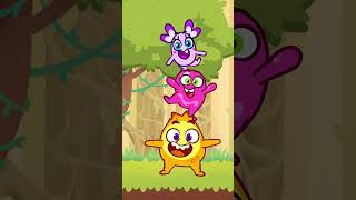 THE FLOOR IS LAVA 🌋 kidscartoon animation kidssongs kidsanimaion educationalsongs funny [upl. by Ziza]