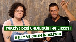 İki Amerikalı Türkiyedeki Ünlülerin İngilizcesini İnceliyor  Türklerin İngilizce Aksanı [upl. by Othilie]