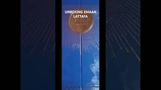 UNBOXING PERFUMES ARABES EMAAN DE LATAFFA perfume unboxing perfumesarabes [upl. by Adalbert]