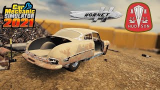 HUDSON HORNET 1951 Restoration  Car Mechanic Simulator 2021 [upl. by Ainav]