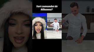 amauryguichon rihanna asaprocky sarahjsun react reactie cake tort duet [upl. by Namolos]