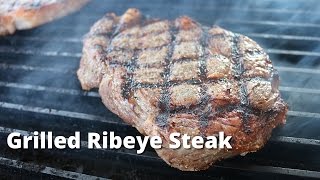 THE BEST Grilled Ribeye Steaks on Weber Kettle [upl. by Assed]