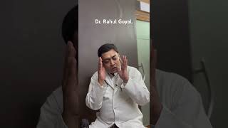 Best knowledge by Dr Rahul Goyal doctor hairstyle transplant short [upl. by Lovering172]