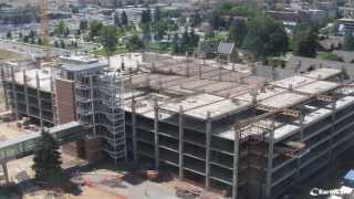 University of Colorado Hospital Construction TimeLapse [upl. by Buttaro]