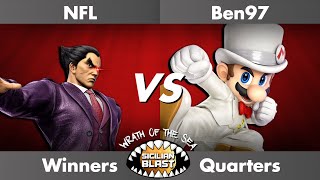 Sicilian Blast NFLKazuya VS Ben97MarioWTop8Qualifier [upl. by Denzil873]