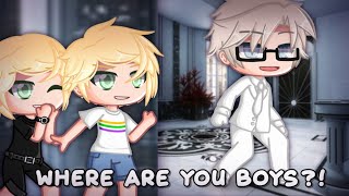 WHERE ARE YOU BOYS  Miraculous Ladybug「 Gacha Club 」 [upl. by Akilam650]