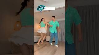 WHAT EMOTION SHOULD WE DO NEXT  HYPE ME UP DANCE 😅 dance trend viral couple funny shorts [upl. by Elem630]