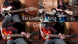 En Livstid I Krig  Guitar Drums and Bass Cover  Sabaton A Lifetime Of War [upl. by Nyltiac]