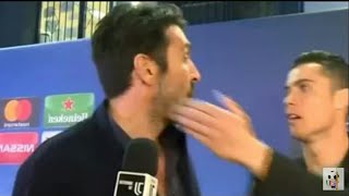 BUFFON INSULTA LARBITRO CHE SCANDALO [upl. by Enirehs]