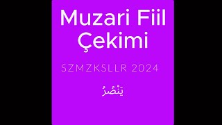 Muzari Fiil Çekimikeşfet müzik arabic learnarabic [upl. by Garey843]