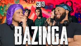 FIRST TIME REACTING TO SB19 Bazinga Official Music Video [upl. by Yarised]