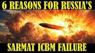 Sarmat Explosion The End of Russia’s Strategic Missile Dominance Reasons for Plesetsk ICBM Failure [upl. by Dagny739]