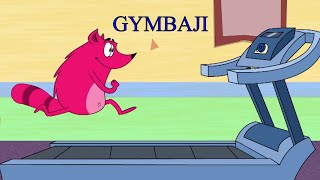 Gymbaji Ep  69  Pyaar Mohabbat Happy Lucky  Hindi Animated Cartoon Show  Zee Kids [upl. by Yarod]